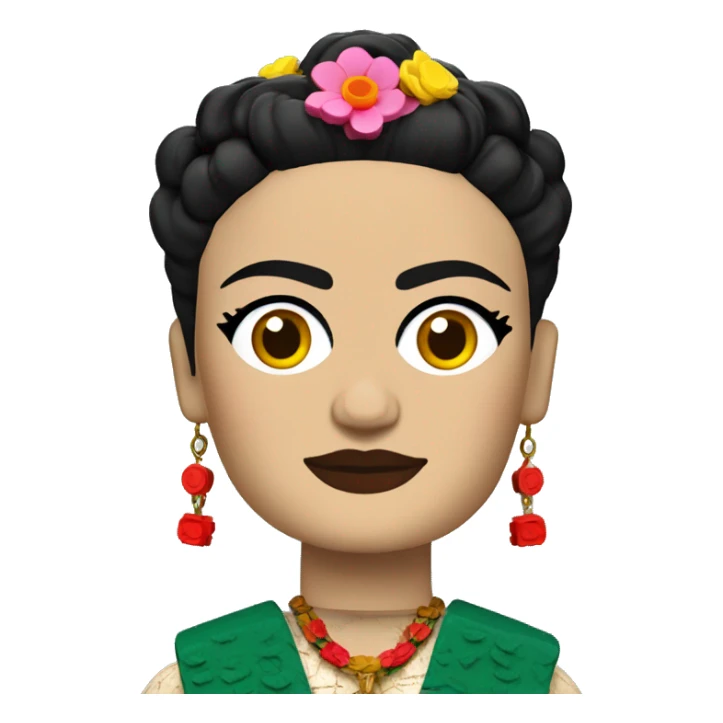 Frida Kahlo lego full body sticker