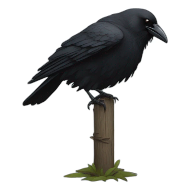 The Crow sticker