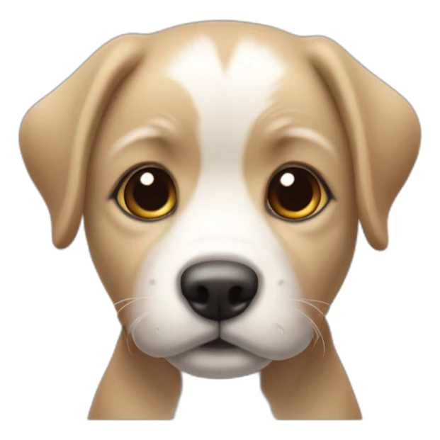 Un perro pequeño hermoso  sticker