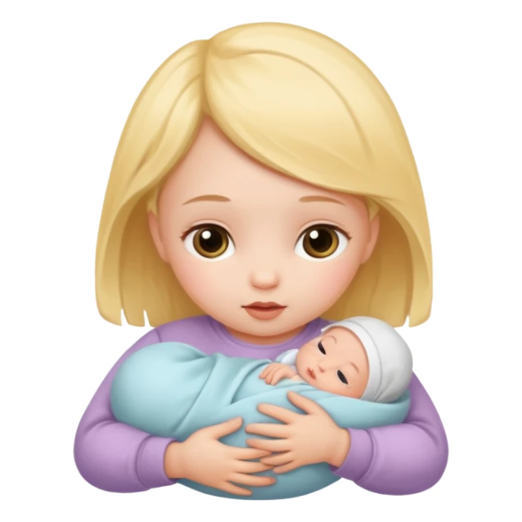 new born baby gỉrl sticker