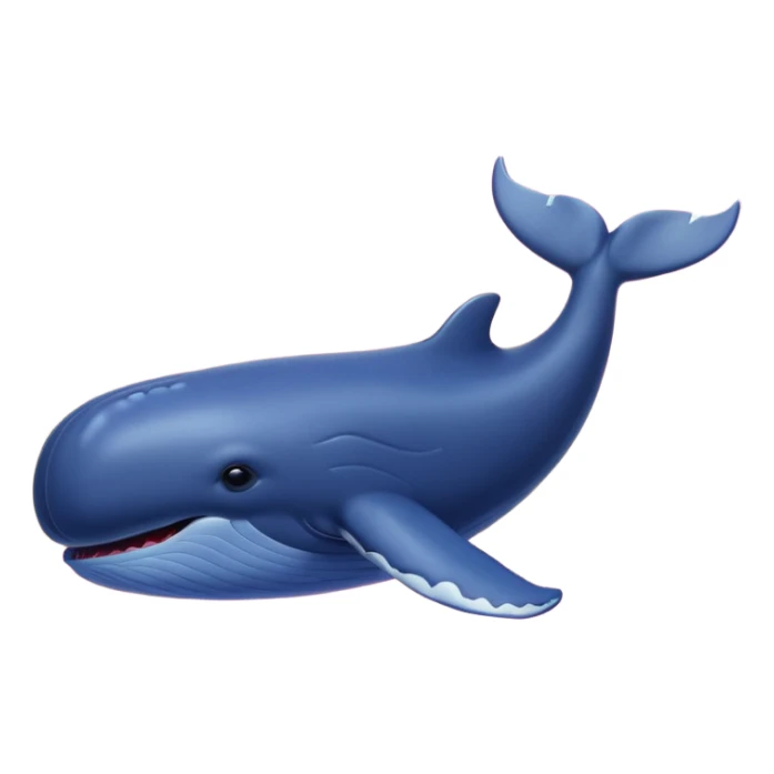 Sky Whale – Gigantic whale drifting among pastel sunset clouds. sticker