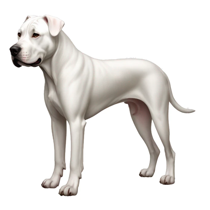 Dogo Argentino Dog Breed Full Body sticker