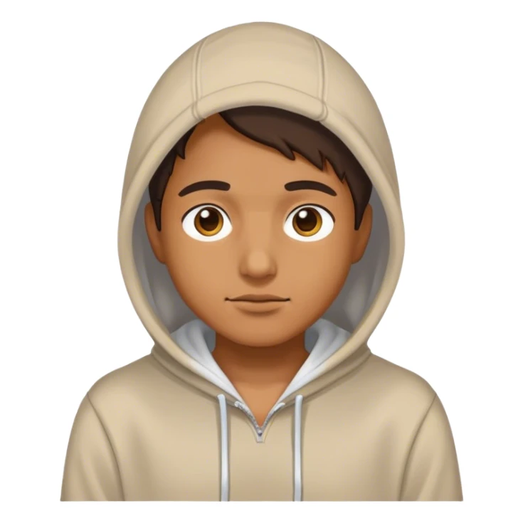 Chien porter un sweat à capuche sticker