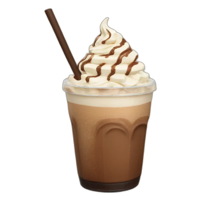 mocha frappe sticker