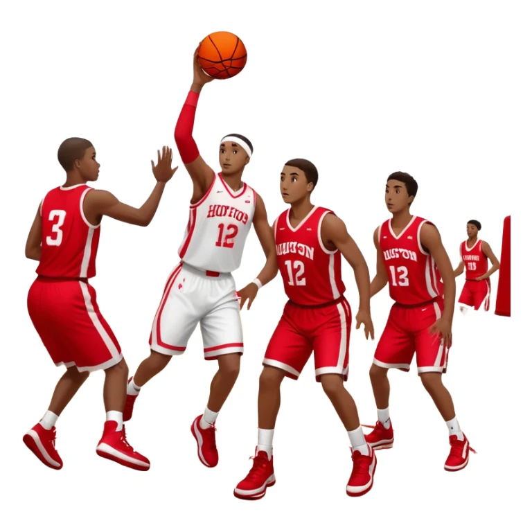 University of Houston basketball  sticker