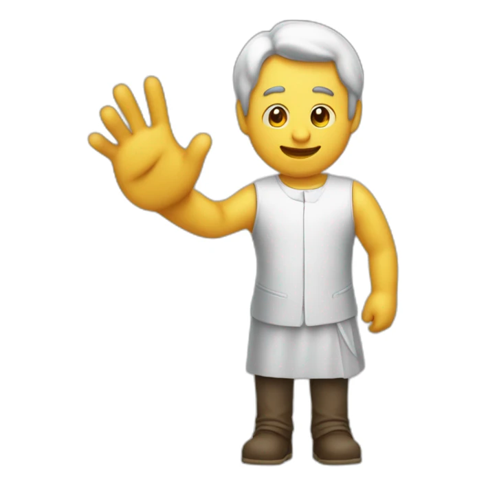 Une main avec un pouce levé, signe ok  sticker