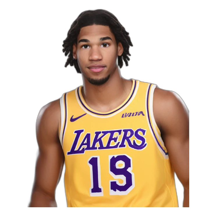 Austin Reaves lakers Oklahoma white rookie sticker