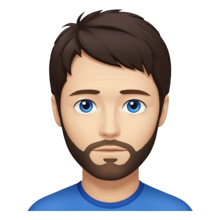  Howard Donald with dark brown hair, blue eyes sticker