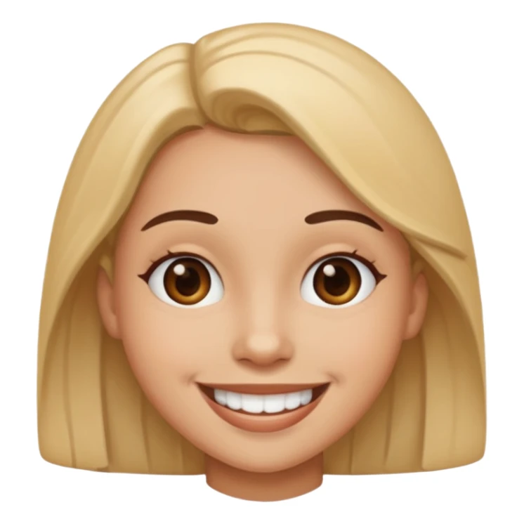My own emoji based on a photo of myself sticker