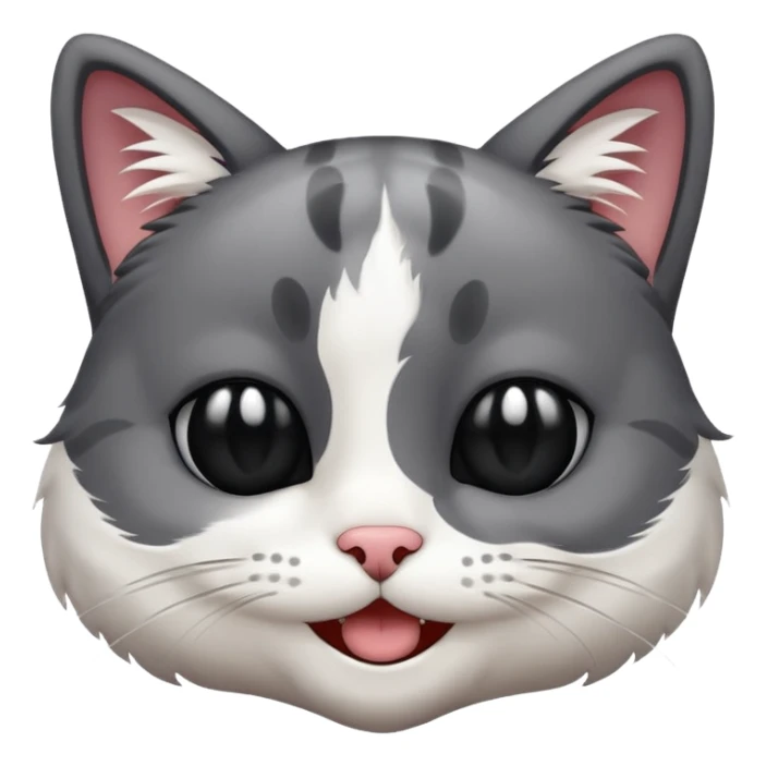 Cat in love and in happy tears sticker