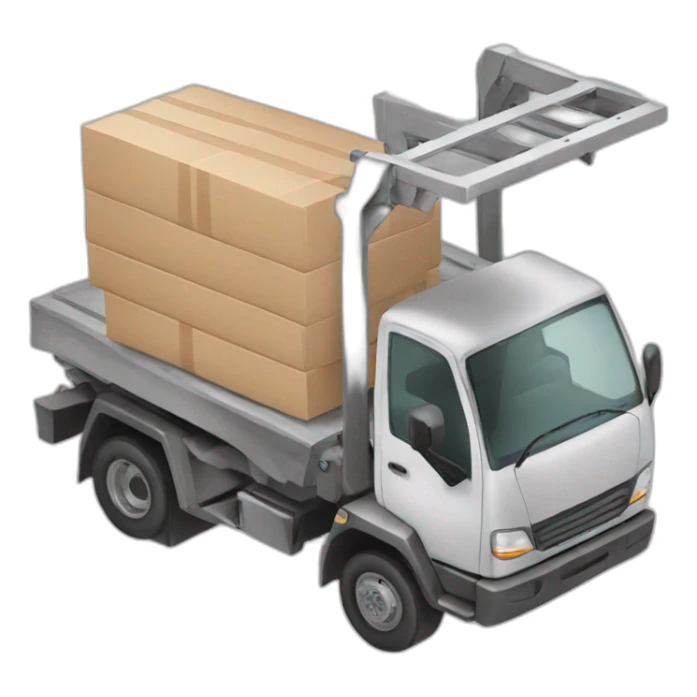 Delivery of building materials sticker