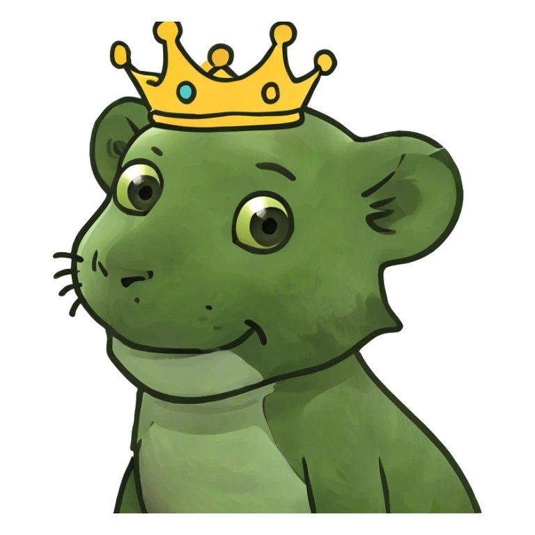 Baby Lion happy sticker