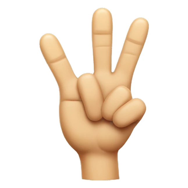 wagging finger playfully as if to say "uh ahh ahh!" sticker