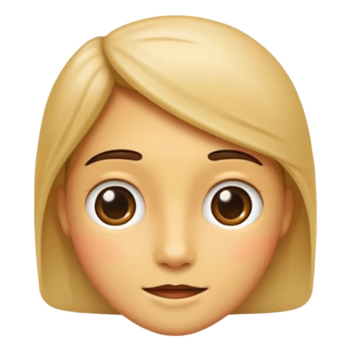 Jiafei character emoji, apple iOS emoji style sticker
