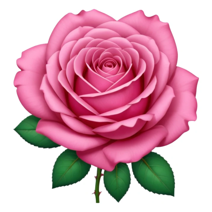 “A Polaroid photo of a pink rose  sticker