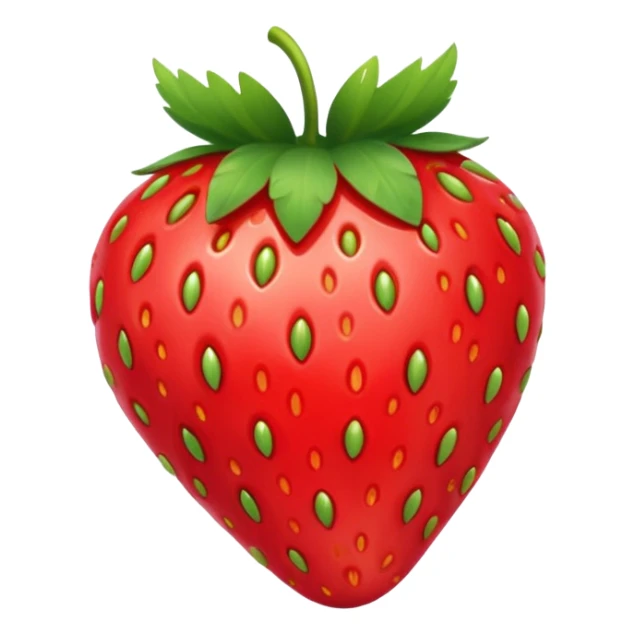 strawberry sticker
