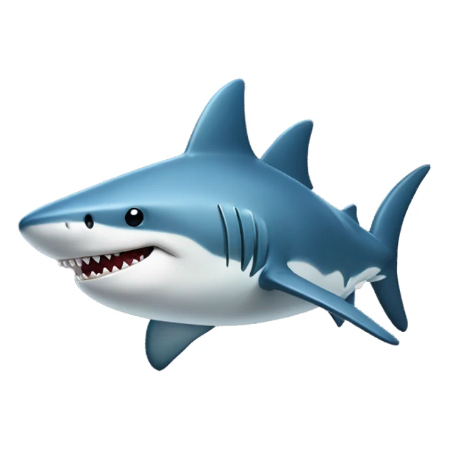 requin avec chapeau en haut de forme sticker