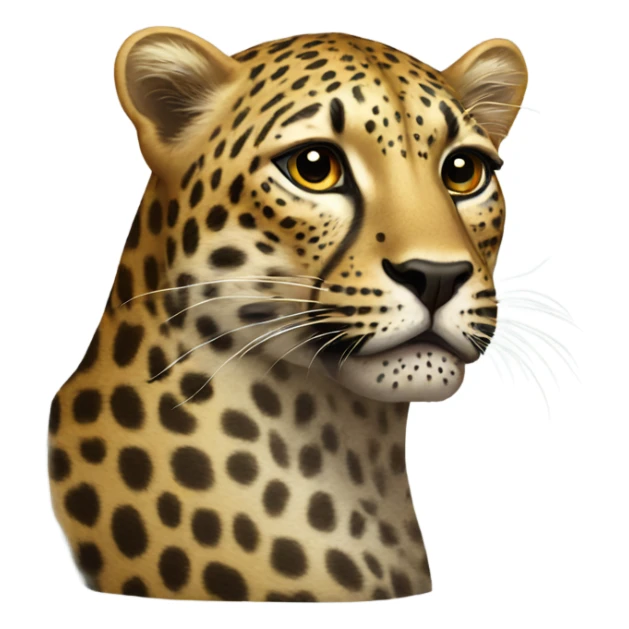 leopard  sticker