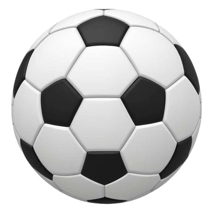 create an airbnb category icon outline that looks like a soccer ball sticker