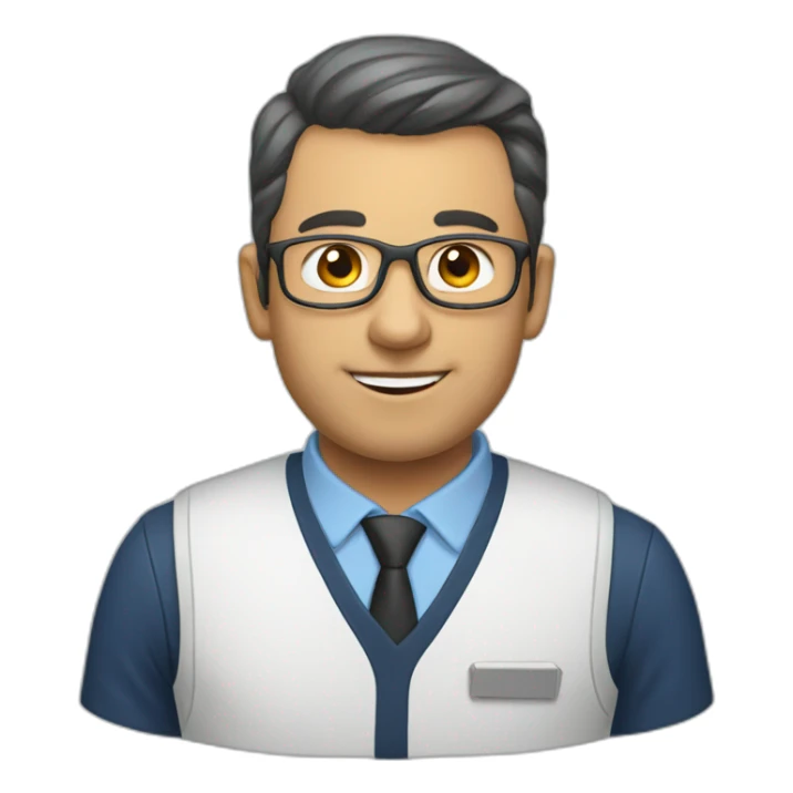 Técnico asistencial sticker