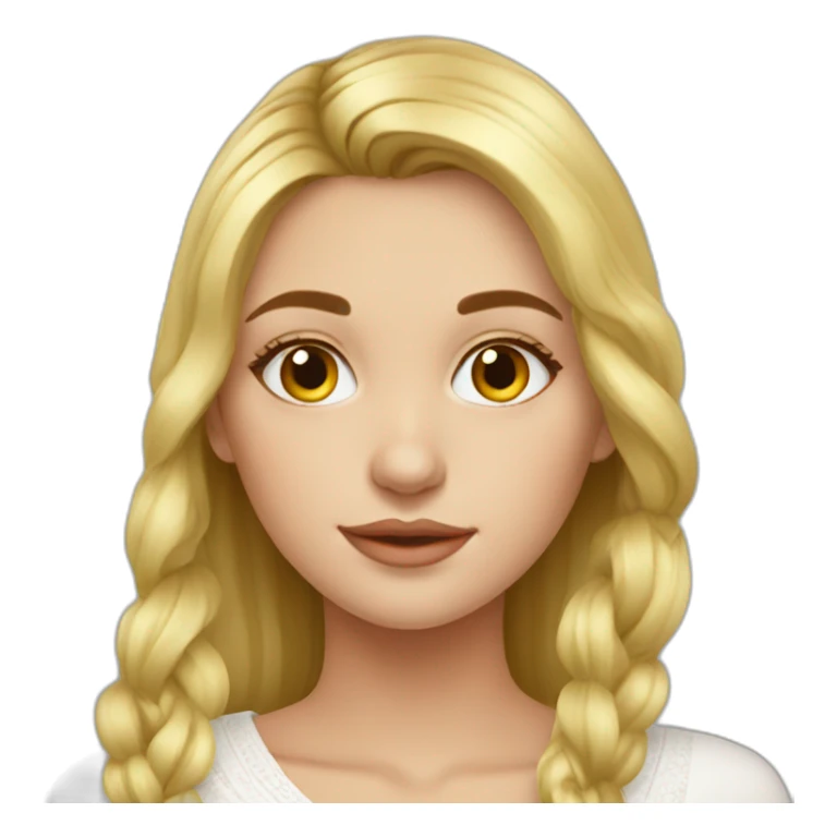 Ukrainian beautiful girl  sticker