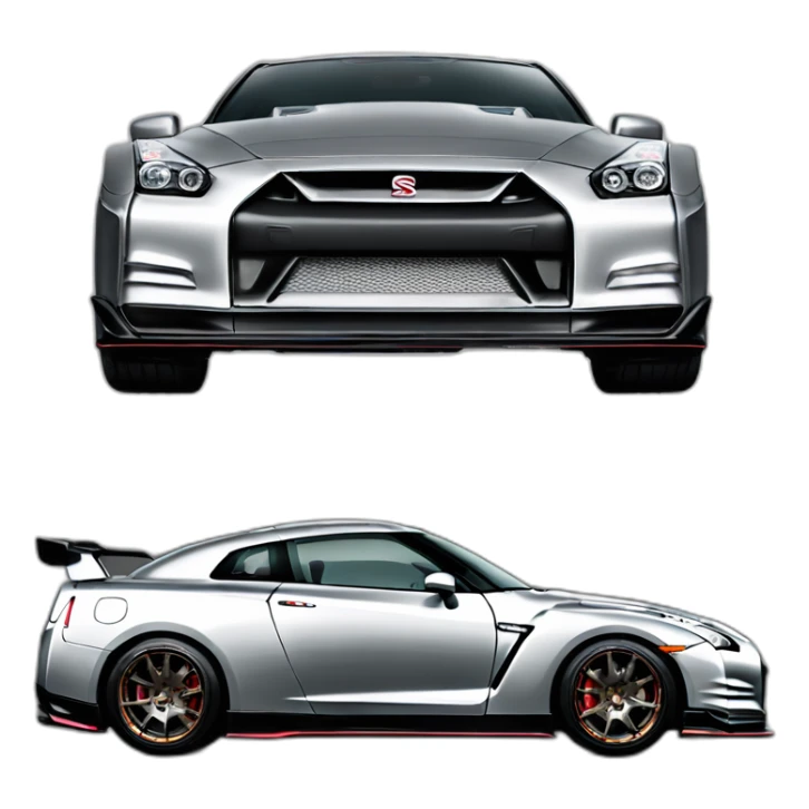 Nissan-skyline-gt-r35,chromehearts sticker