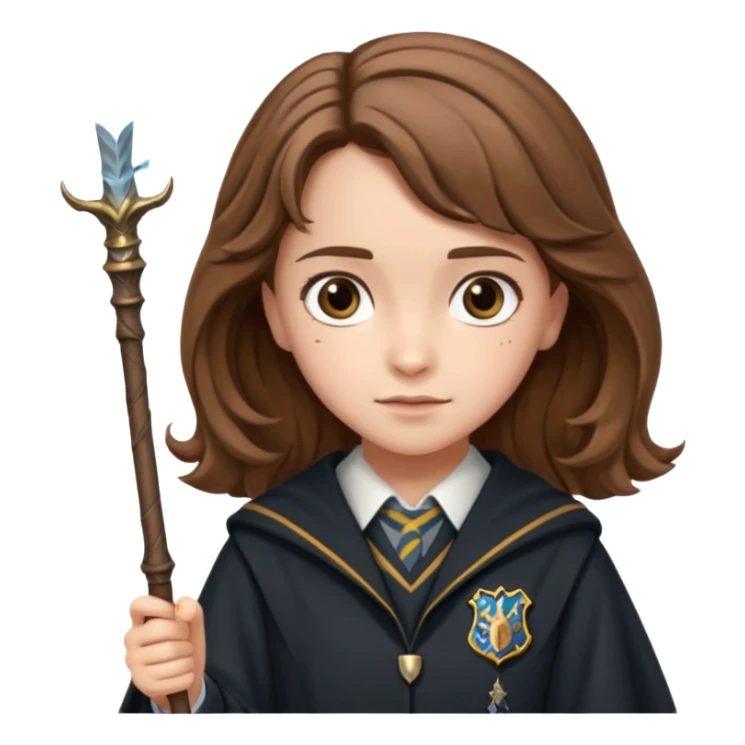 Hermione granger wand sticker