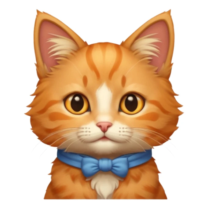 Kitten wishing you good night  sticker