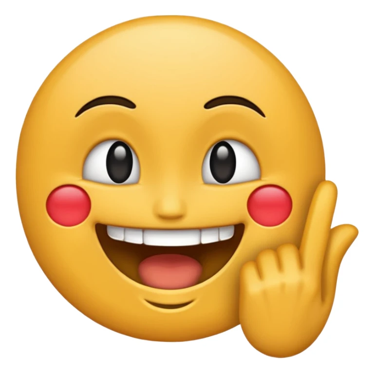 Fuck you in front of smiling face sticker