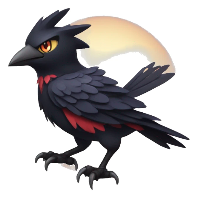 Corviknight Litten sticker