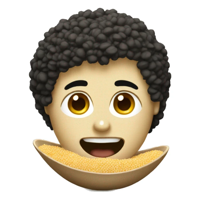 Quinoa in a bowl sticker