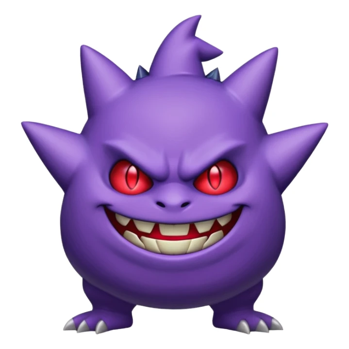 Gengar full body sticker