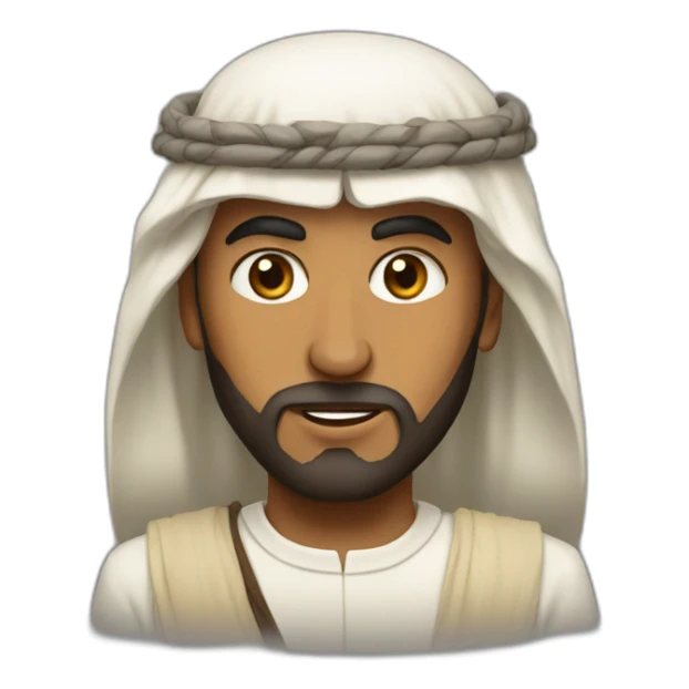 Gigichad of Arabia sticker
