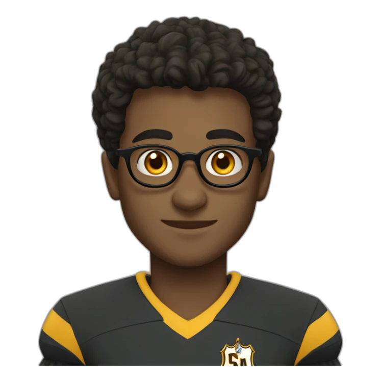 harry potter football player sticker