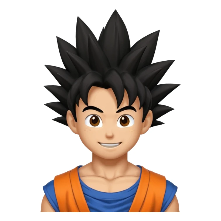 Goku qui rit sticker