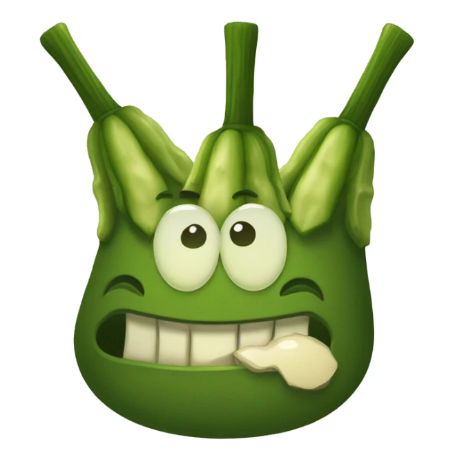 Pickle spear sticker
