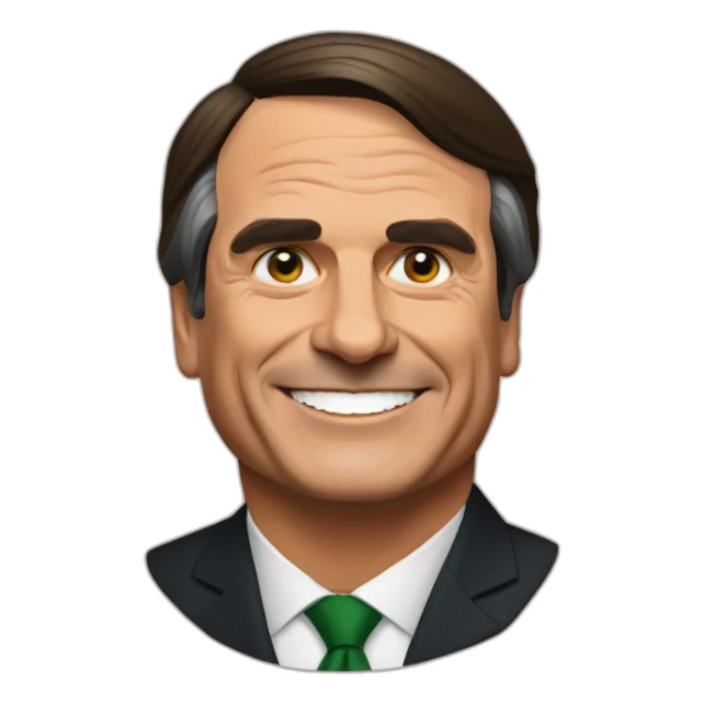 Brazilian president bolsonaro  sticker