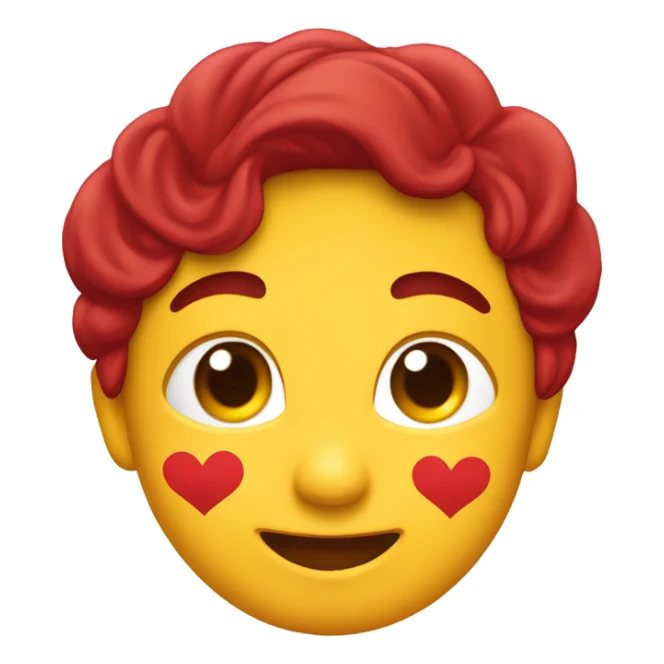 hazme emojis basados en el color cereza  sticker