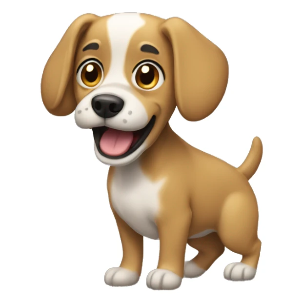 dog going aajajakdhueheyfhehfuf sticker