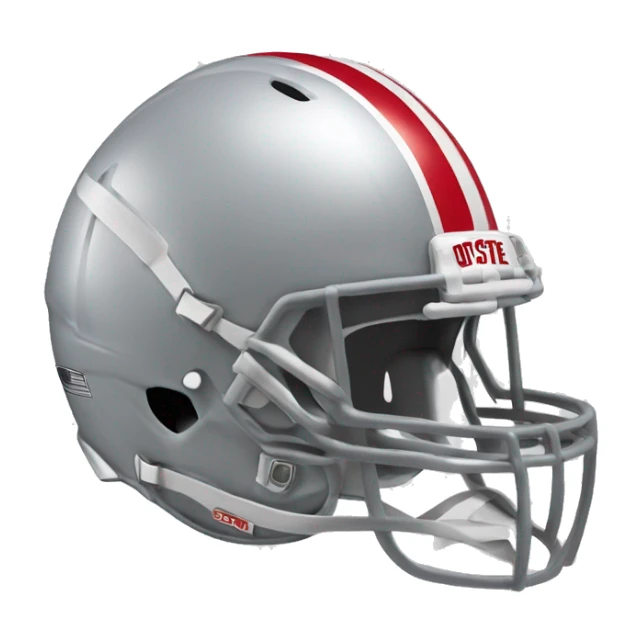 Ohio state football helmet sticker