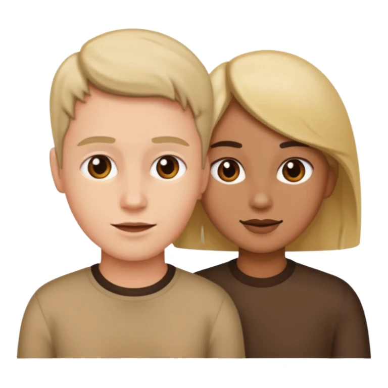 dos personas hablandoi sticker