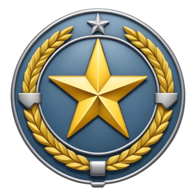 sketch of a military badge
 sticker