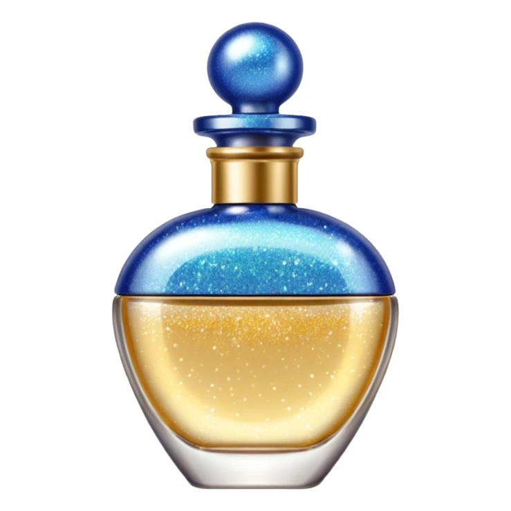 Pretty aesthetic soft beautiful gorgeous shiny sparkly glittery shimmering smooth perfume bottle  sticker