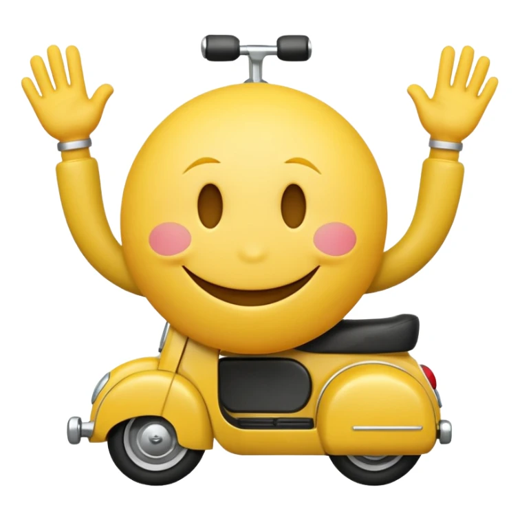 no legs, no arms just keep the smiley and make it ride the euc sticker