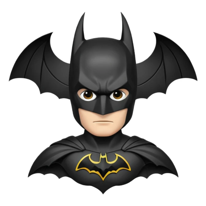 Batman mobile sticker