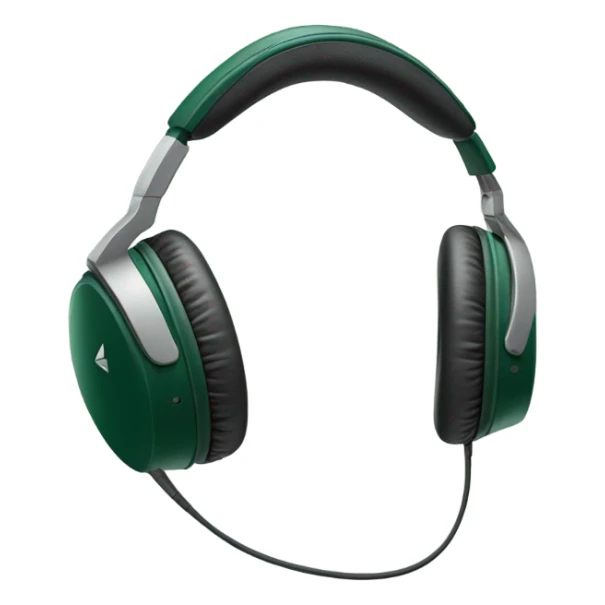 dark green Bose quiet comfort headphones sticker