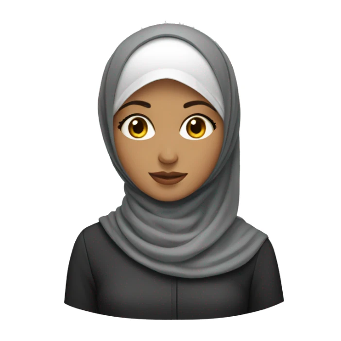 Hijabi girl with bmw sticker