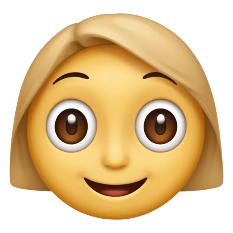 Make a imogi that shows that it really like something, but there are no hearts or stars in it's eyes. sticker