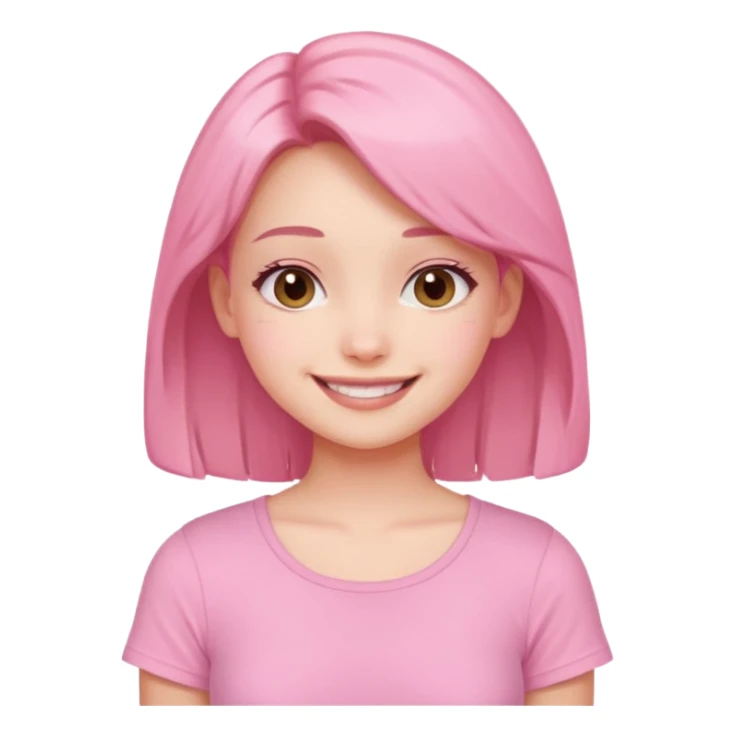 An cute Ästhetik pink clean girl sticker