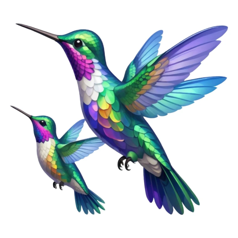 MORE HUMMINGBIRDS sticker
